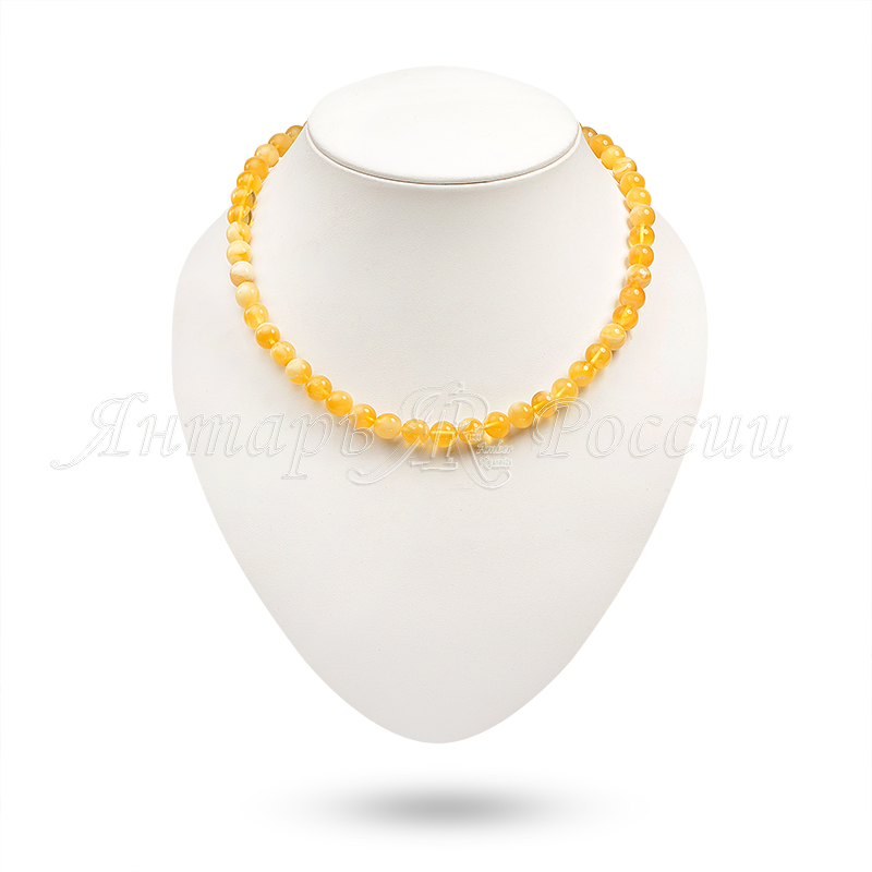 Бусы Янтарь
